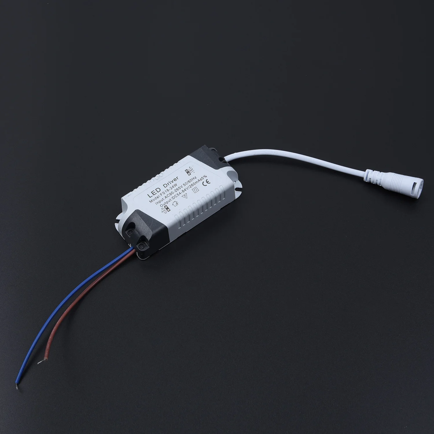 3 ~ 24 Вт светодиодные фары 12 28v постоянного тока до Ac90 265v Драйвер Питание адаптер
