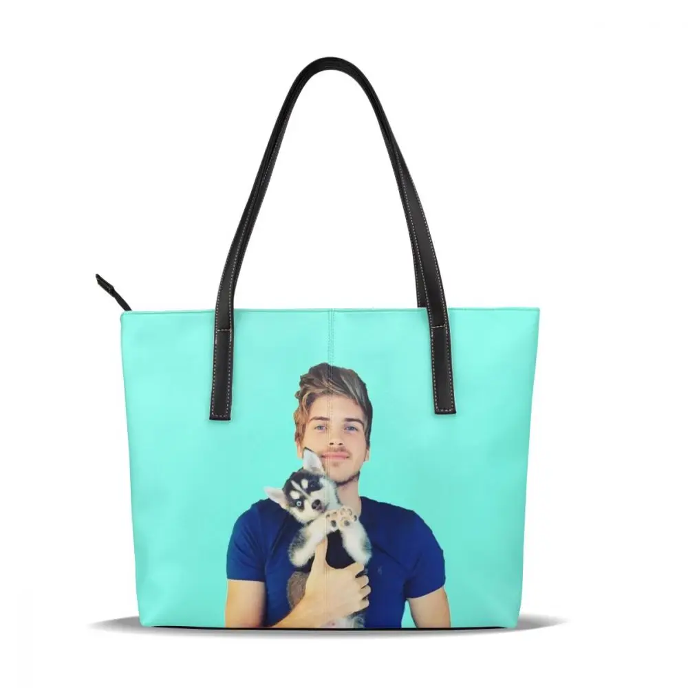 

Joey Graceffa Handbag Joey Graceffa Top-handle Bags Trend High quality Leather Tote Bag Women Handbags