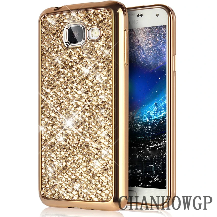 Блестящий силиконовый чехол для samsung Galaxy S6 S7 край S8 S9 J4 J6 J8 A6 A7 A8 плюс A20 A30 A50 A70 J3 J5 J7 Funda