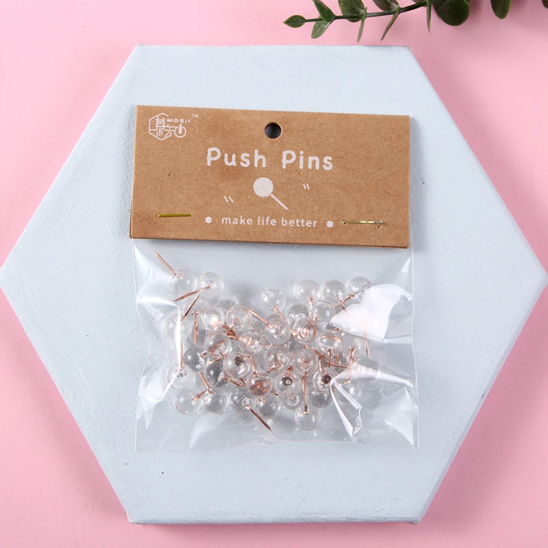 50 шт./упак. канцелярские принадлежности для офиса и школы прозрачные большие