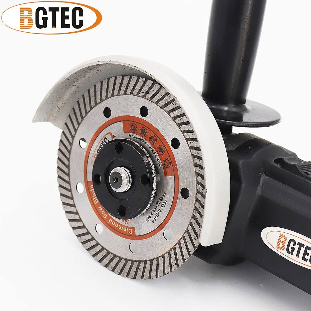 BGTEC 5 шт. 4 дюйма Алмазные горячепрессованные алмазные супертонкие турбопильные