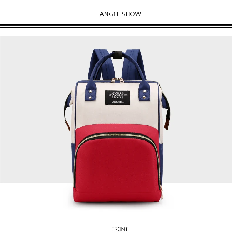 Diaper Bag Backpack For Mom Mother Large Capacity Wheelchairs Trolley Hanken Baby Maternity Bag