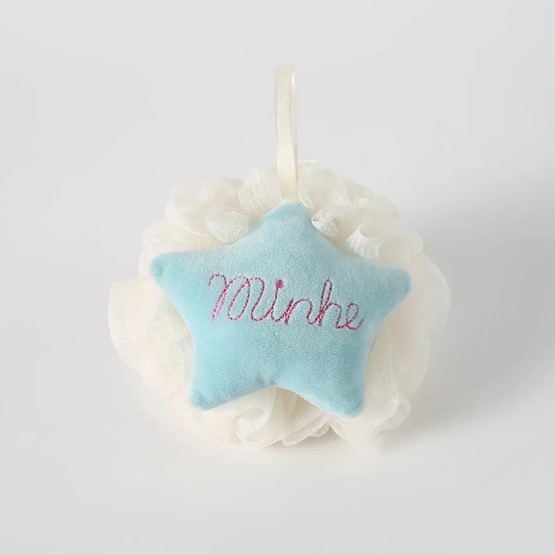 

Bath Ball Bath Ball Soft Lovely Star Bath Flower Rub Bath Rub Back Bubble Bath Products Bathroom Accessories