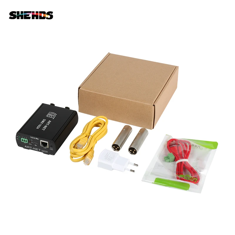 Сетевой расширитель SHEHDS DMX 1024 каналов 256 32-битный процессор ARM профессиональное