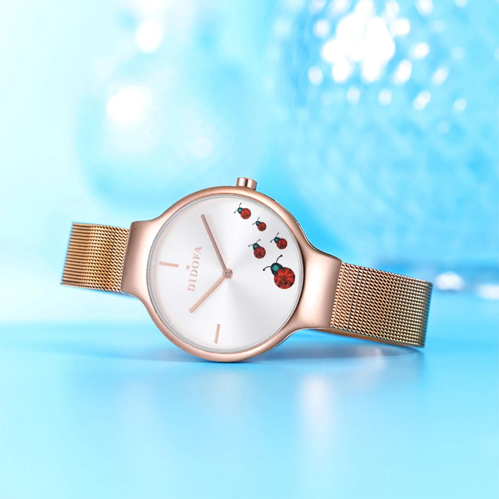 

Shifenmei Woman Watch 2020 Top Brand Luxury Quartz Ladies Watches Rose Gold Girl Clock Waterproof Steel Mesh Relogio Feminino