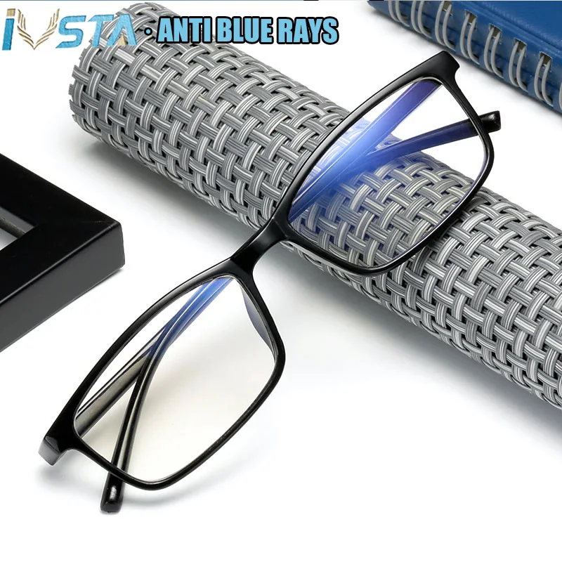 Очки мужские компьютерные с защитой от сисветильник и близорукости|Мужские очки
