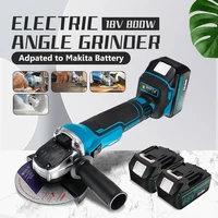 18v cordless grinding machine angle grinder 800w impact electric brushless polishing power tools for makita battery 125mm100mm