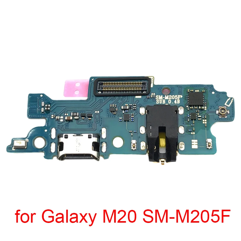 Для Galaxy M20 SM M205F зарядная плата для M205F|Шлейфы мобильных телефонов| |