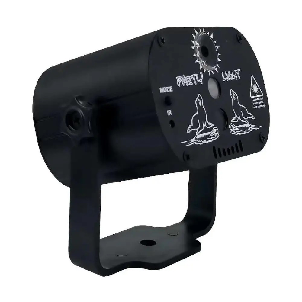 Мини Rgb диско-светильник Dj светодиодный лазерный подиумный прожектор синий