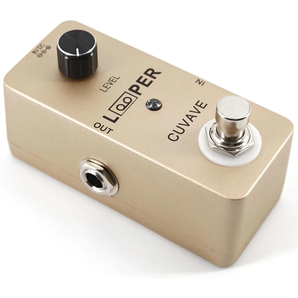Мини Лупер педаль эффектов для электрогитары металлический корпус максимум 5