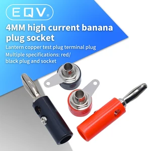 Новинка, 1 штекер и гнездо, 4 мм штекер типа банан, вставной штырь, детали для модели сделай сам