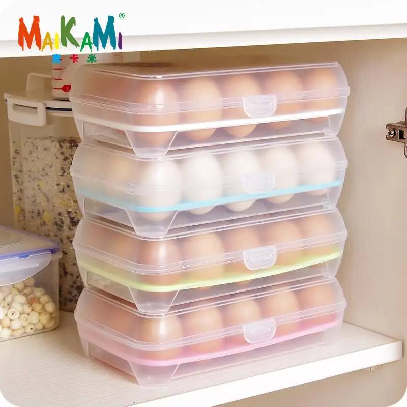 MAIKAMI поднос для яиц яйцо ящик хранения контейнеры холодильника контейнер