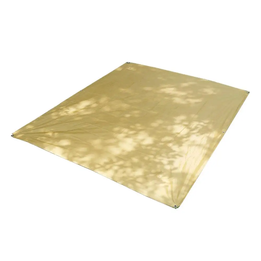 Square 3-4 People Shade Canopy Gazebo Awning Durable Portable Camp Camping Cloth Moisture Proof Waterproof 190T Polyester