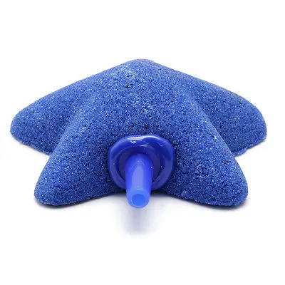 Звезда Форма Воздушный камень пузырь Аквариум Гидропоника аэратор украшение для