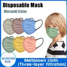 Детская маска Morandi, хирургическая одноразовая детская маска для лица с 4 слоями