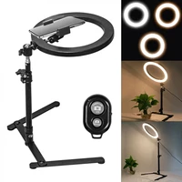 fill ring light lamp live video dimmable 26cm photography lighting phone 14 tripod stand photo led selfie light