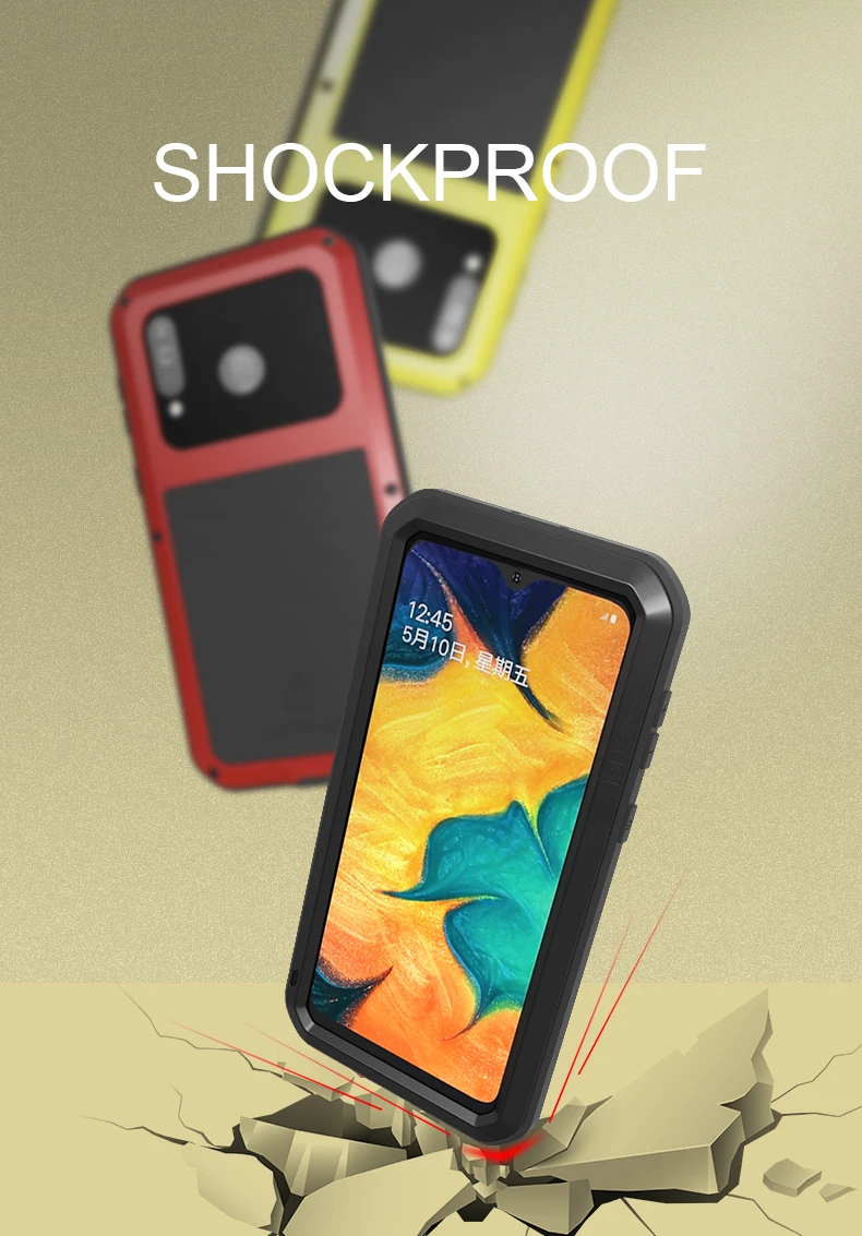 Защитный чехол Love Mei для Samsung Galaxy A30 A40S A20 A30S A50 A50S A51 A71 A70 мощный противоударный