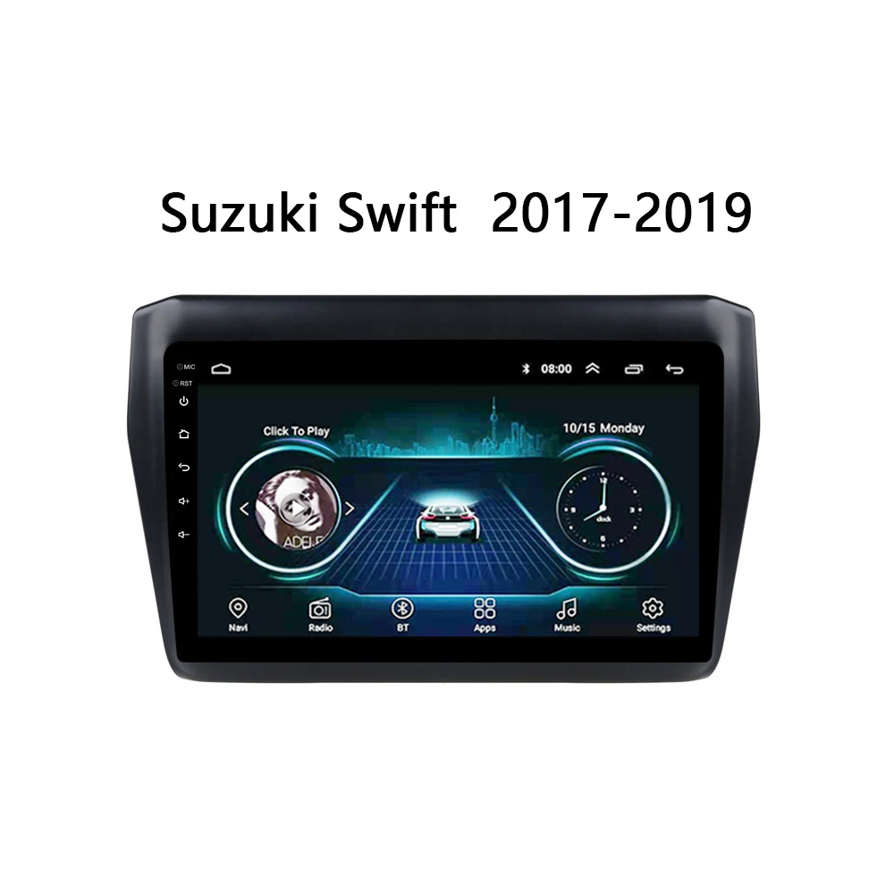 Автомобильное радио для Suzuki Swift 2017 2018 2019 мультимедийная система видеоплеер GPS