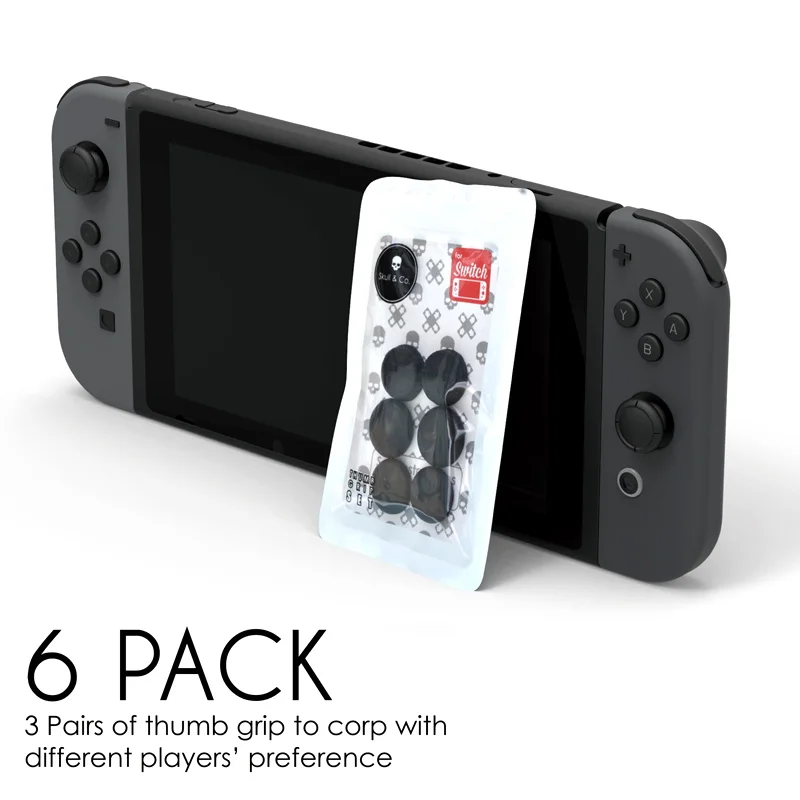 Животные рождественские большого пальца Grip набор джойстик Кепки для Nintendo S Switch NS