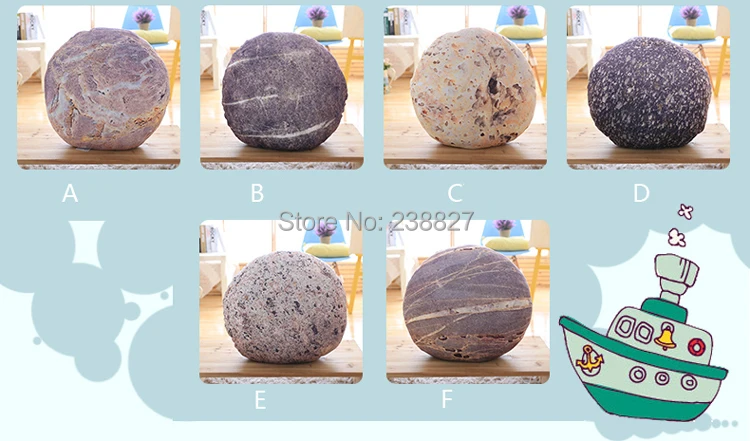 3D Cobblestone игрушка подушка Dakimakura спинки подушки рок креативные кровати