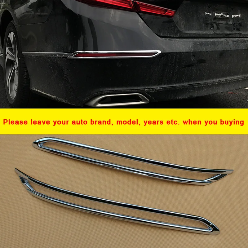 

Хромированная внешняя задняя противотуманная фара, задняя фара, задняя фара для Honda Accord 2018-2021, автомобильные аксессуары для автомобилей