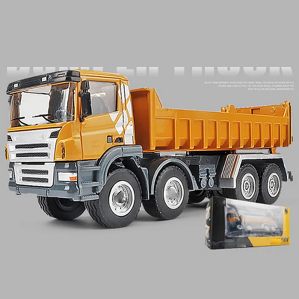 Игрушечный автомобиль большой 1:50 моделирование инженерный грузовик мальчик