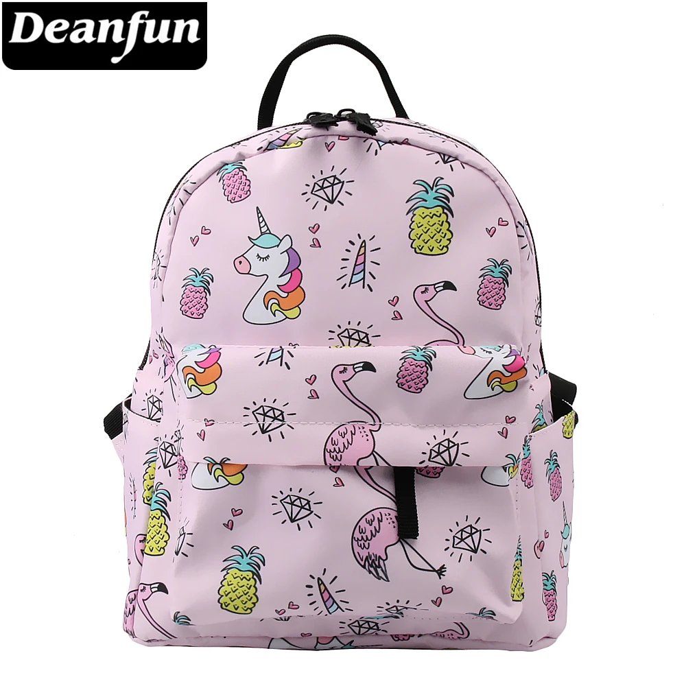 Deanfun рюкзак Фламинго женская розовая сумка через плечо красивый туристический