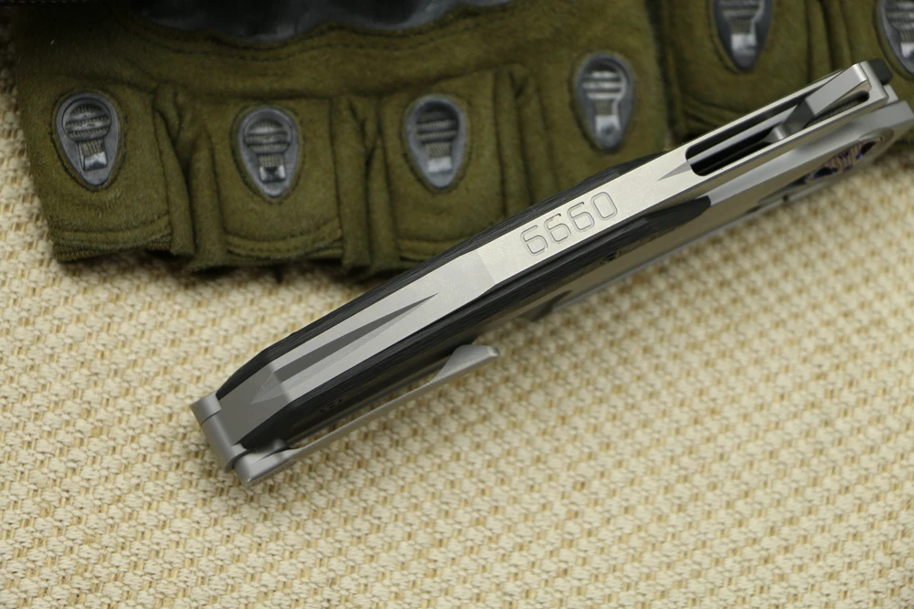 Складной нож ZT0999 M390 лезвие CF+ ручка из титанового сплава кемпинг тактическая Охота набор инструментов для выживания в походных условиях кухонные принадлежности
