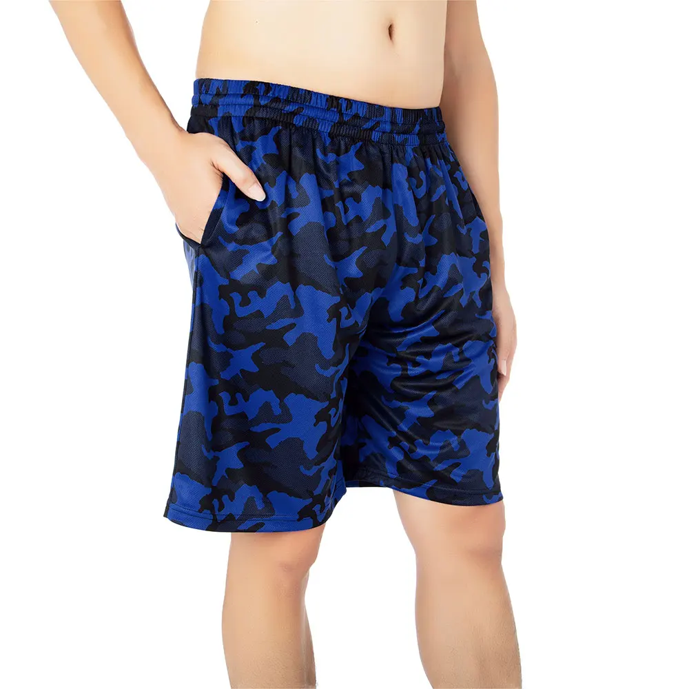 Loose Men Shorts Summer Casual Beach Sweatpants Male Mesh Breathable Pants Fitness Workout Mans Trousers with Prokets | Мужская одежда