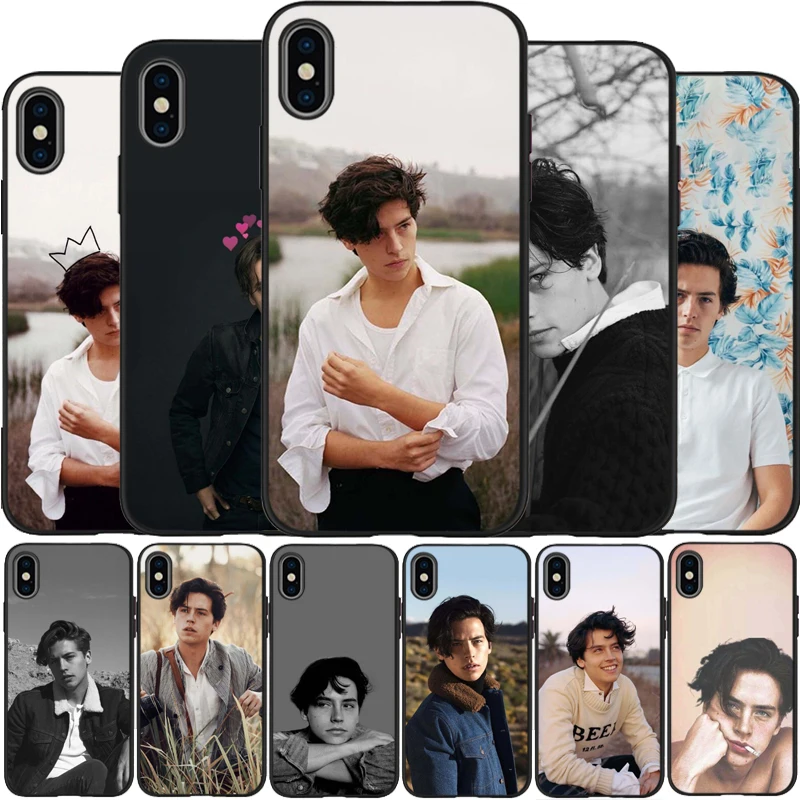 Ривердейл cole sprouse джагхеда Джонса черный чехол для телефона из мягкого силикона