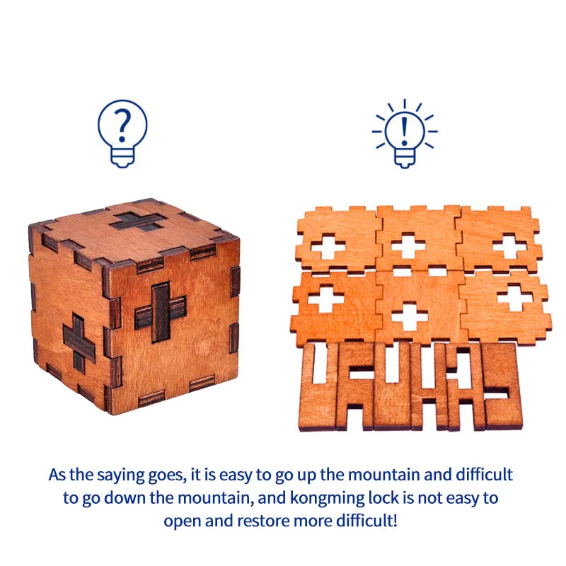 Лабиринт разблокировки Игрушки Швейцария куб коробка головоломка игрушка
