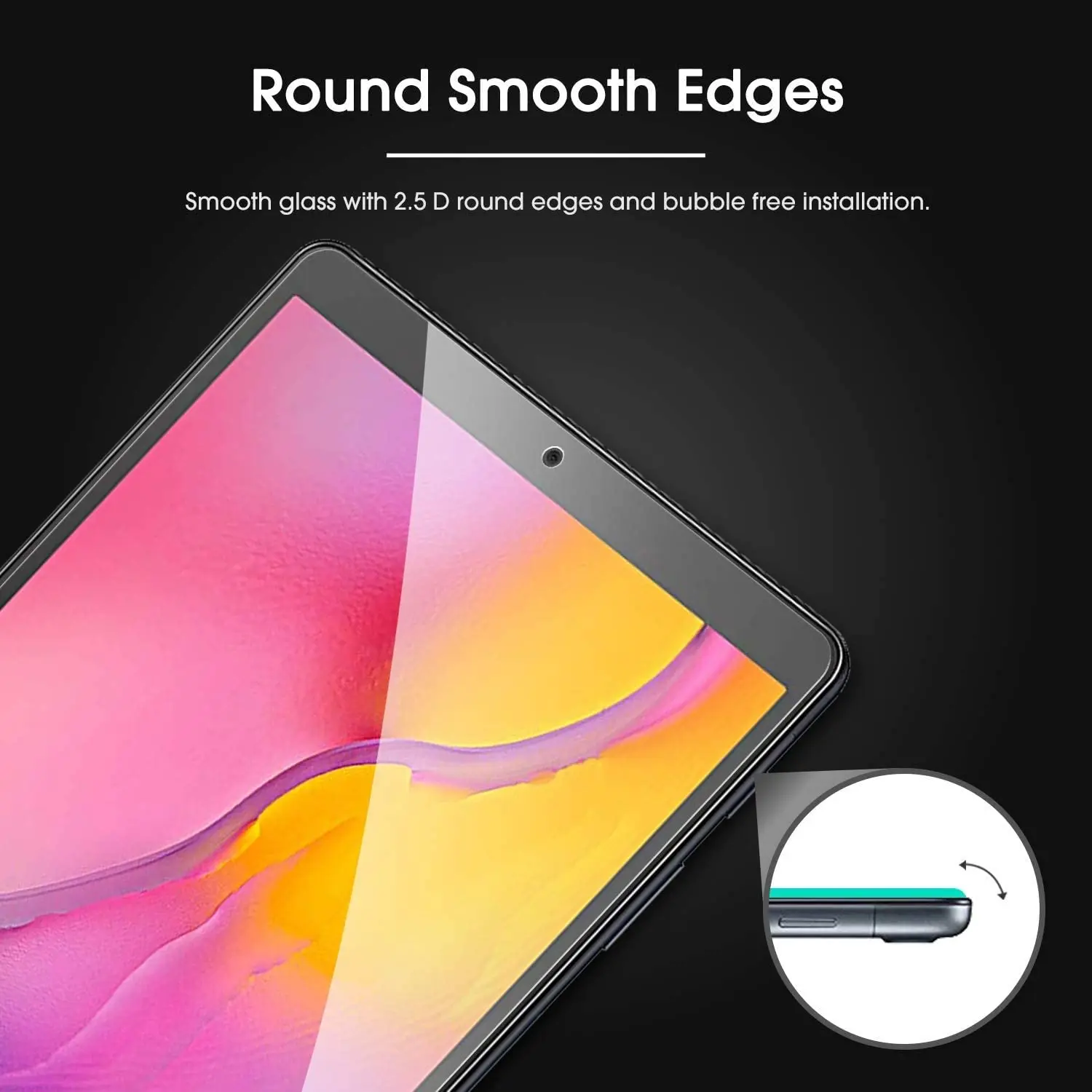 2 шт. планшет Защитная пленка для экрана из закаленного стекла крышка Samsung Galaxy Tab A