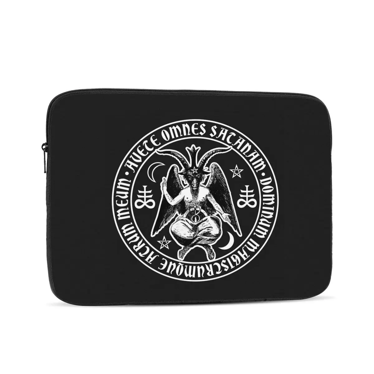 

Baphomet Satanic Crosses With Hail Satan Computer ipad Laptop Cover Case Laptop Sleeve Bag Portable Cover Fundas Pouch