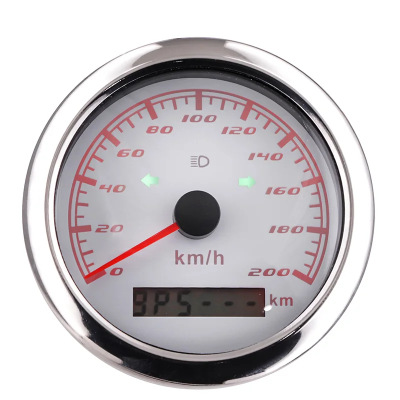 Водонепроницаемый автомобиль грузовик лодка мотор авто 85 мм GPS спидометр датчик