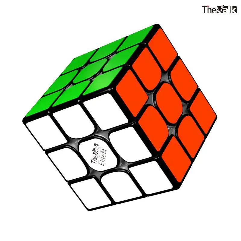 Qiyi-Cubo m&aacute;gico magn&eacute;tico Valk3 Elite M 3x3x3, imanes Elite, cubos de velocidad, Valk 3 Elite M, Puzzle, Cubo m&aacute;gico profesional-3