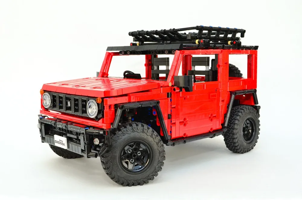 2020 новая технология сборка строительных блоков игрушка RC SUV Suzuki Jimny Sierra Moc 20375