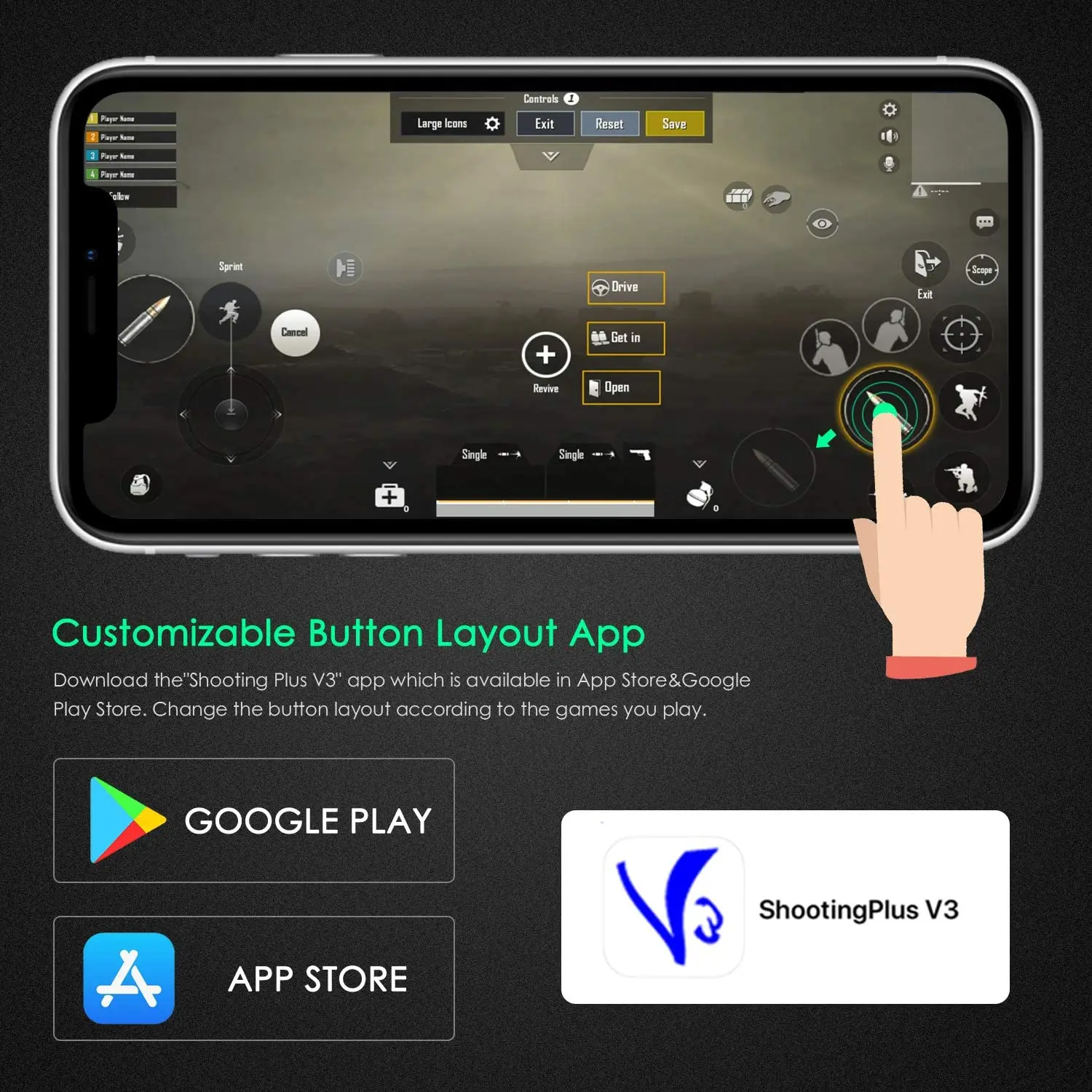 Delta мобильный игровой контроллер клавиатуры и мыши (встроенный конвертер) для