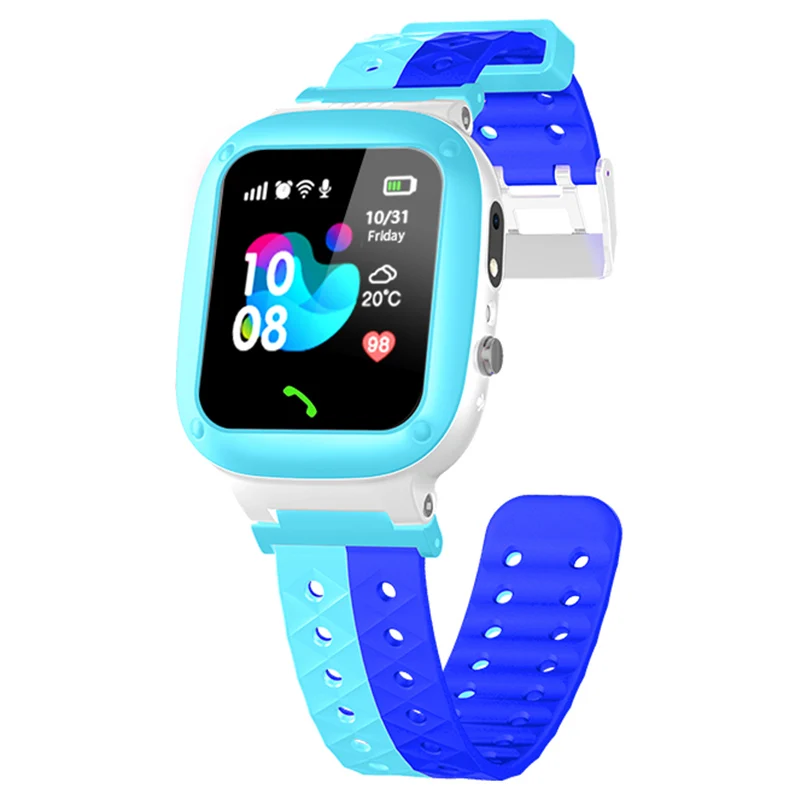 Q18 Анти потери Детские Смарт часы Водонепроницаемый wifi трекер SOS