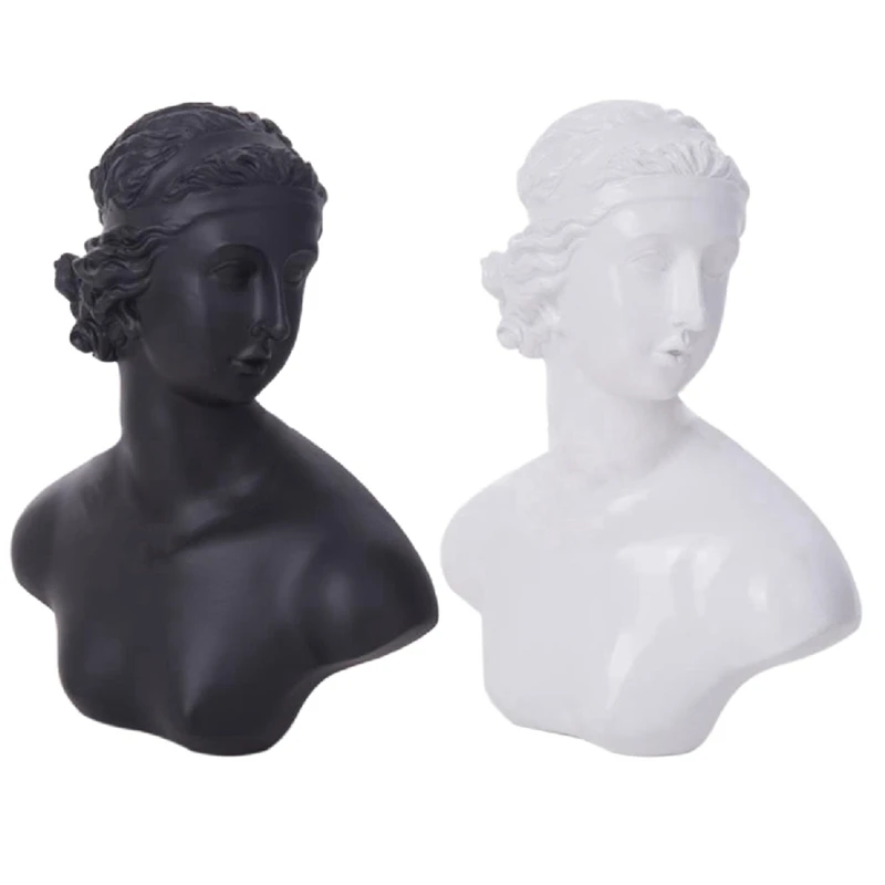 

2 шт., демонстрационная стойка для ювелирных изделий, черный и белый цвета