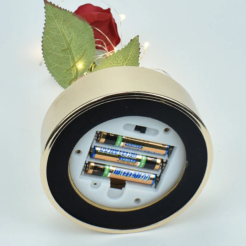 Золотая металлическая основа Красота и с рисунком из мультфильма Красавица