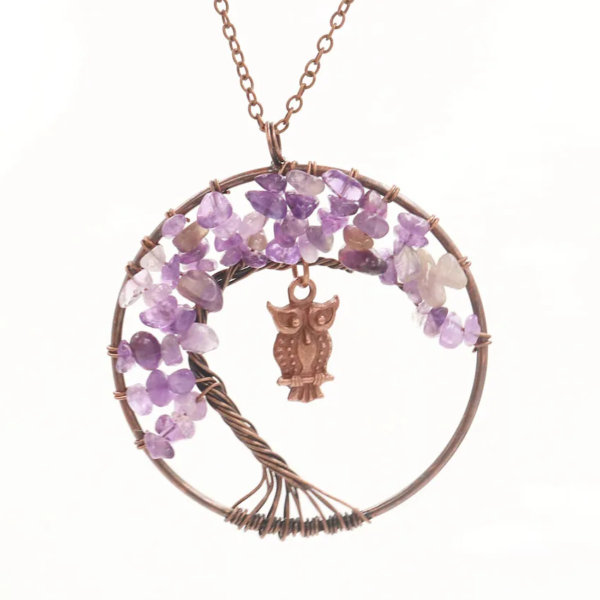 FYJS уникальный медное покрытие провода обёрточная бумага с совой флюоритовая