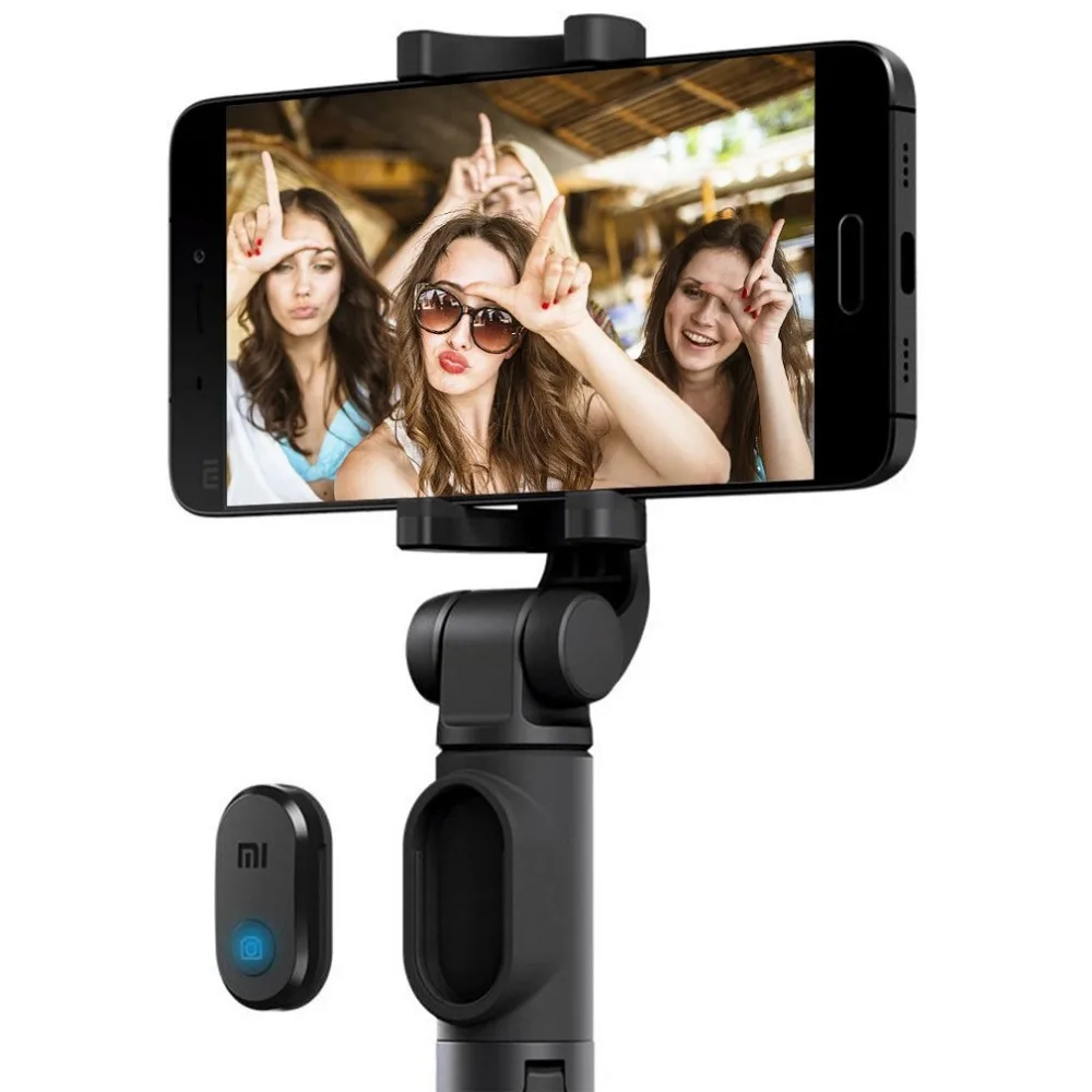original xiaomi selfie stick for phone bluetooth mini tripod selfiestick with wireless remote shutter for iphone samsung android free global shipping