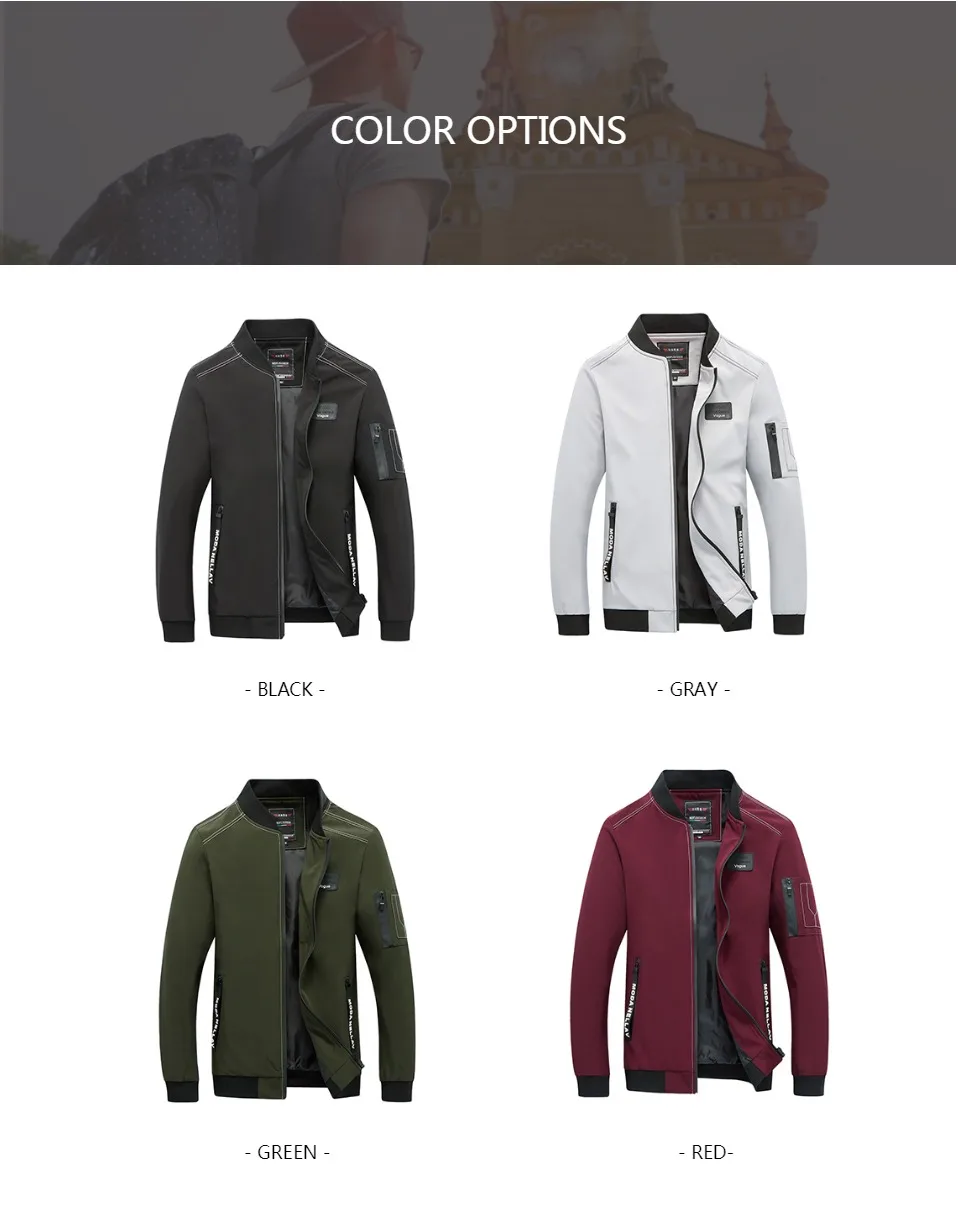 HCXY Для мужчин куртка Демисезонный Мода Марка Slim Fit пальто мужской Бейсбол Курточка бомбер Для мужчин пальто большие размеры 5XL