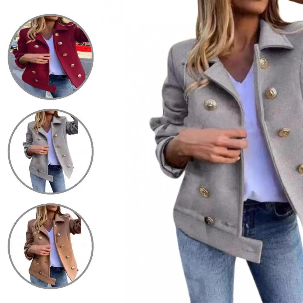 

Skin-friendly Classic Long Sleeve Cardigan Coat Charming Cardigan Coat Short Type Outerwear