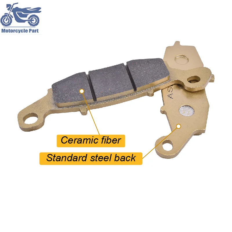 

Motorcycle Front and Rear Brake Pads For KAWASAKI BJ ZR 250 ZR-X ZR 400 Ninja ER-6n ER650 ER-6f 650 Right W650 EJ 650 1996-2016