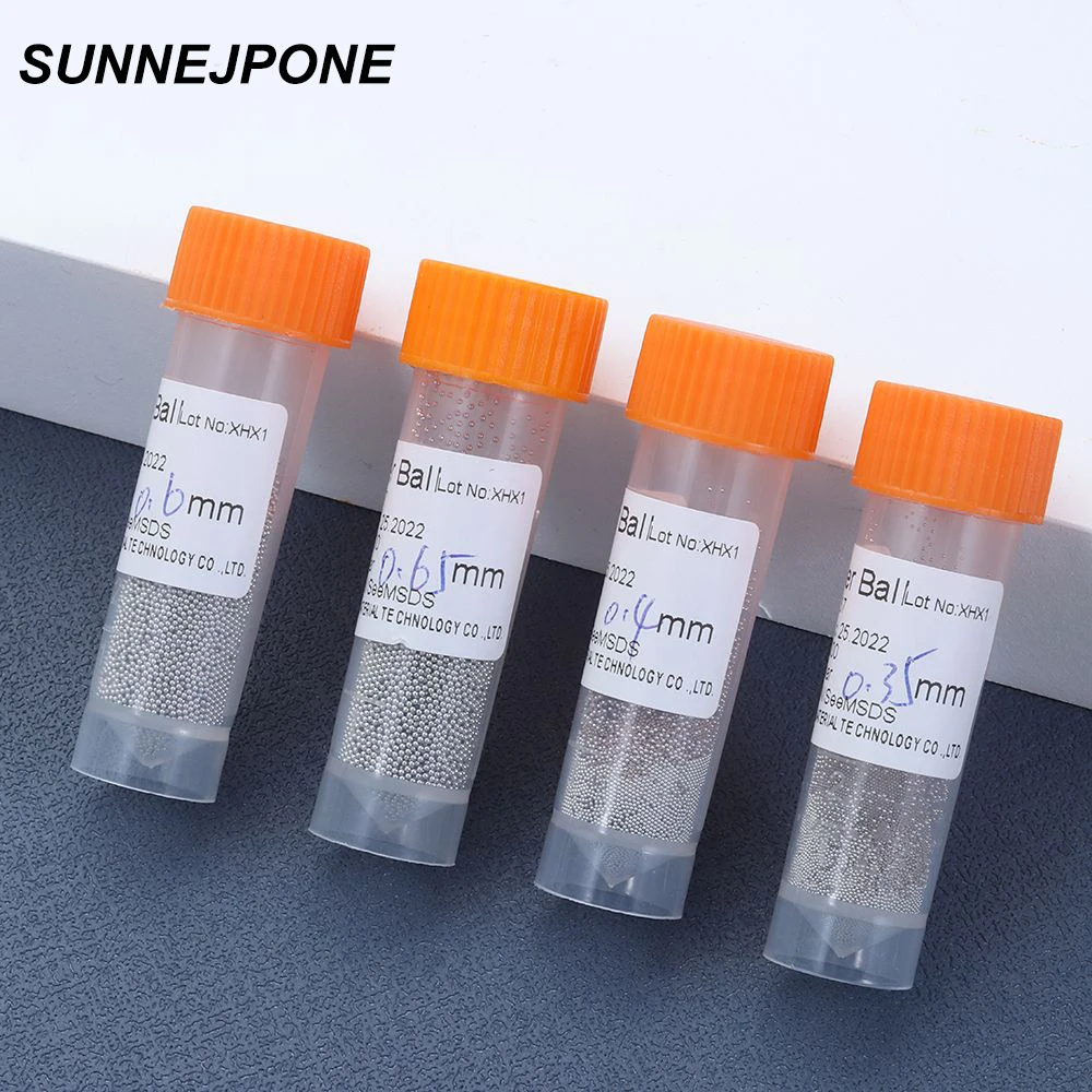 

1Bottle BGA Reballing Balls 0.2-0.76mm Leaded For IC Chip Soldering Solder Ball Tin Material Sn63/Pb37 Rework Repair Tools