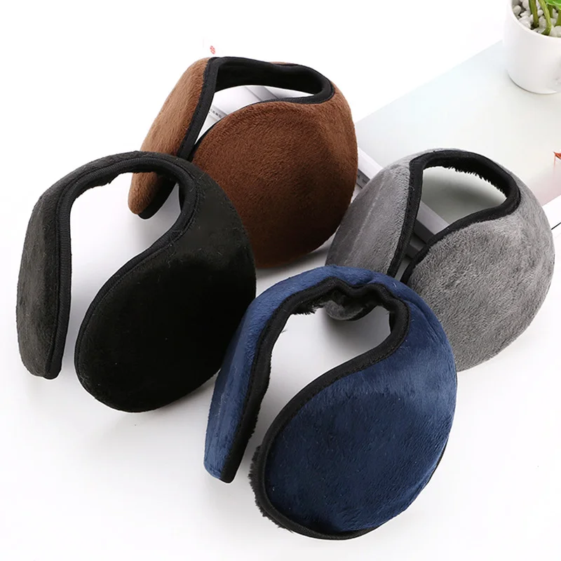 

Unisex Winter Earmuffs Soft Thicken HeadBand Plush Ear Cover Muff Protector Ear Warmer Winter Earflap Men Women Girls