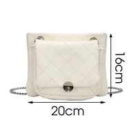 Mini PU Leather Crossbody Bags For Women 2020 Trend Solid color Shoulder Handbags Female Branded Trend Chain Designer Hand Bag