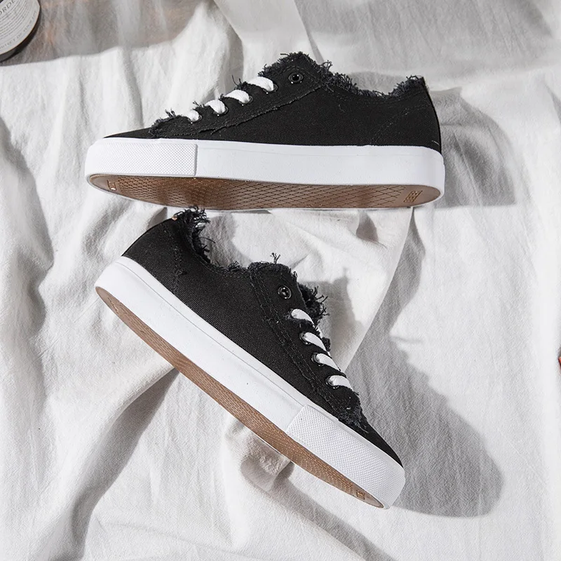 

Women Vulcanized Shoes Woman Flats Canvas Sneakers White Outdoor Walking Women Training Sports Shoes Lady Running Tennis Shoe