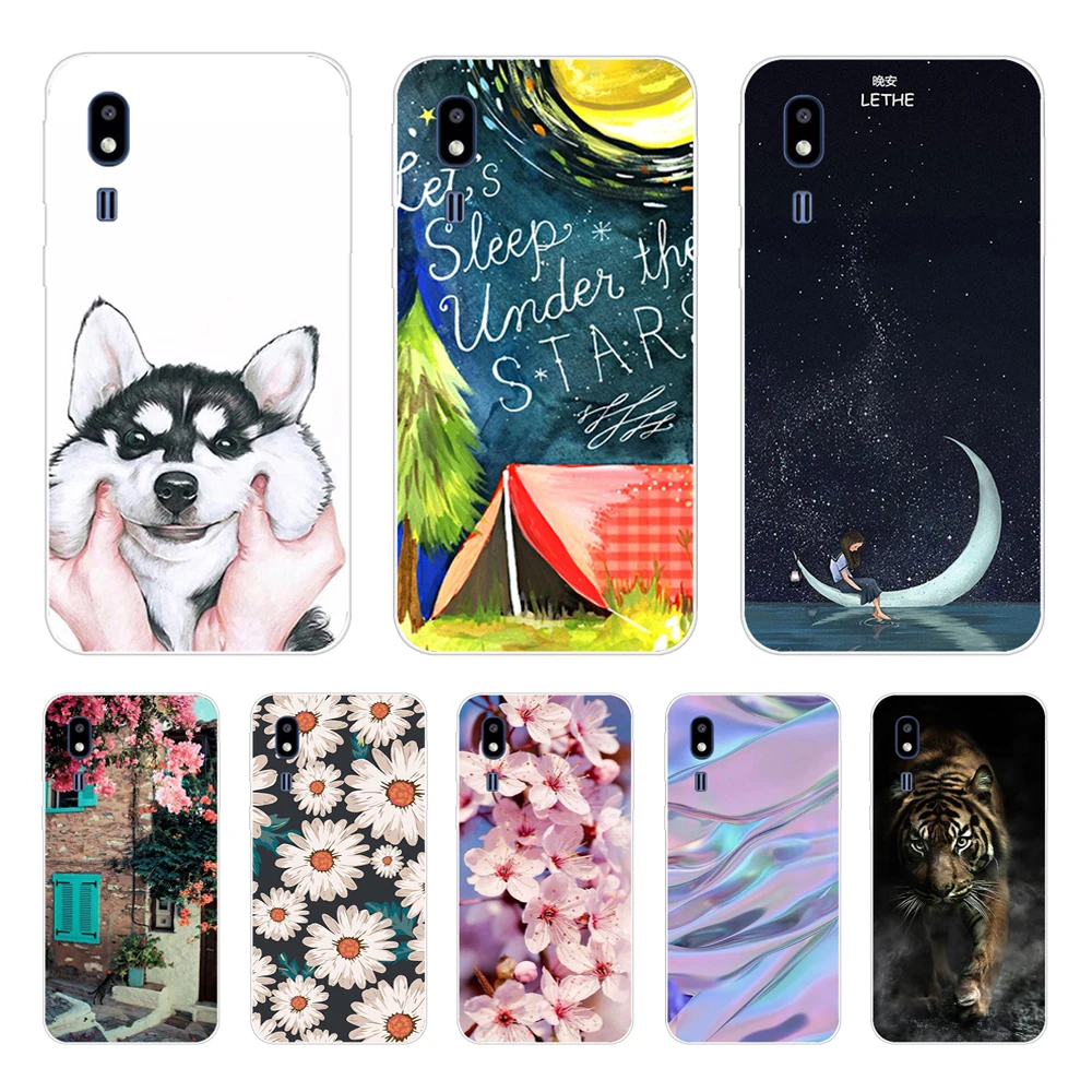 Чехол для Samsung A2 Core, мультяшная Мягкая силиконовая задняя крышка из ТПУ, чехол для телефона Samsung Galaxy A2 Core A2Core A260F A260 SM-A260F